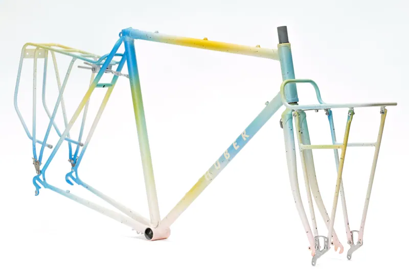 Frame and racks, one pastel fade