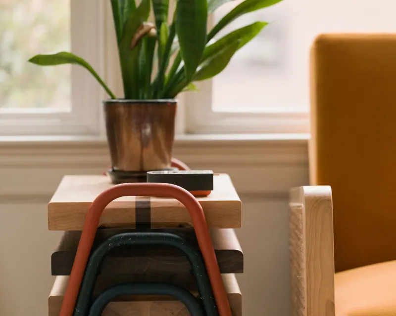 Three stools, one object.